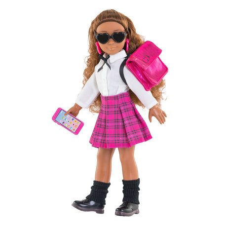 Corolle girls - vêtements de poupée étudiante anglaise