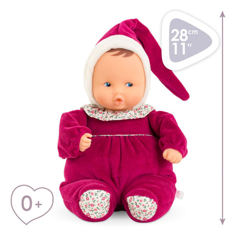 Corolle babipouce - poupée grenadine rose, 28cm