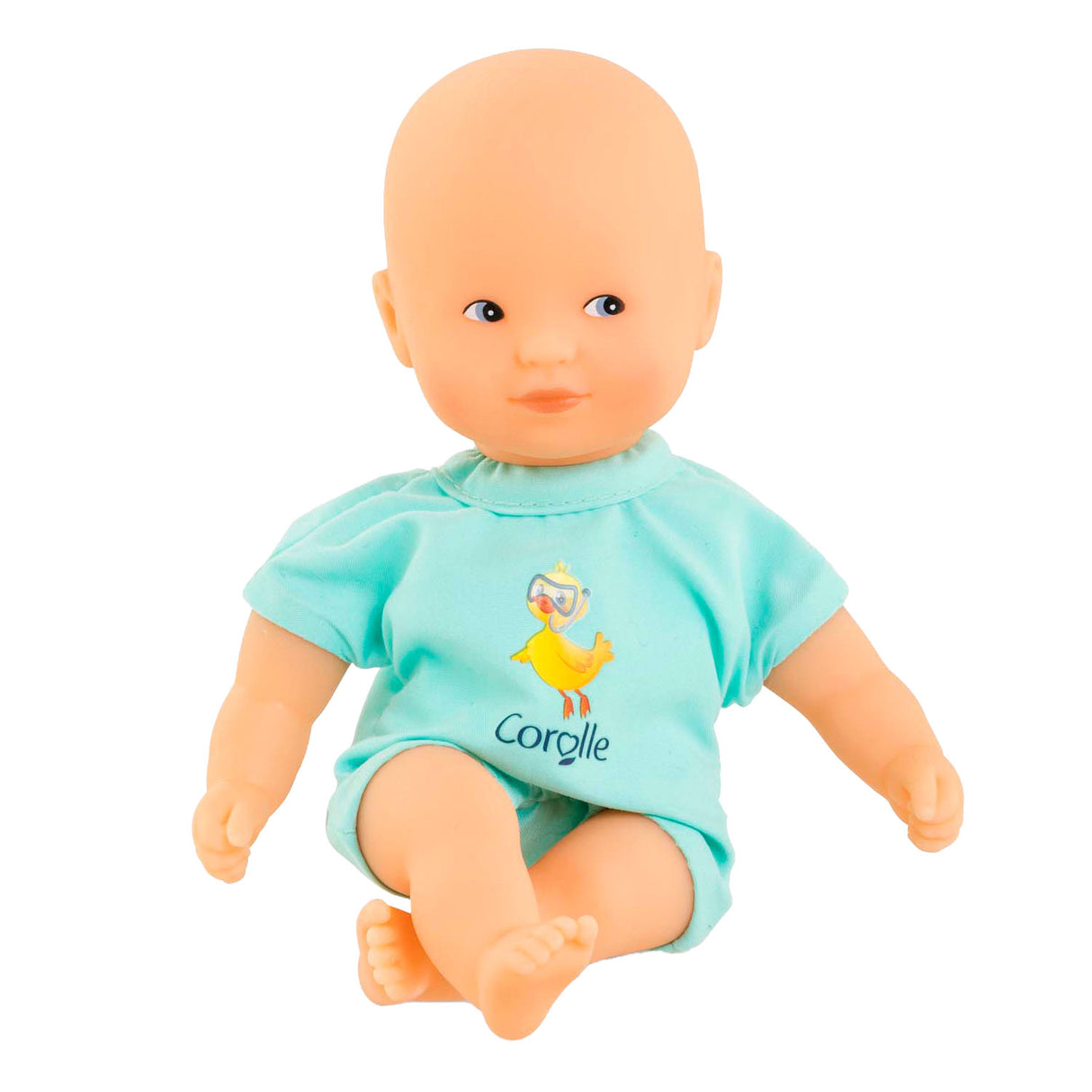 Corolle mini poupée de bain - bleu, 20cm
