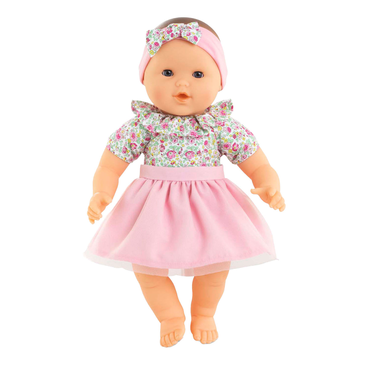 Corolle grande poupée bébé à fleurs, 36cm