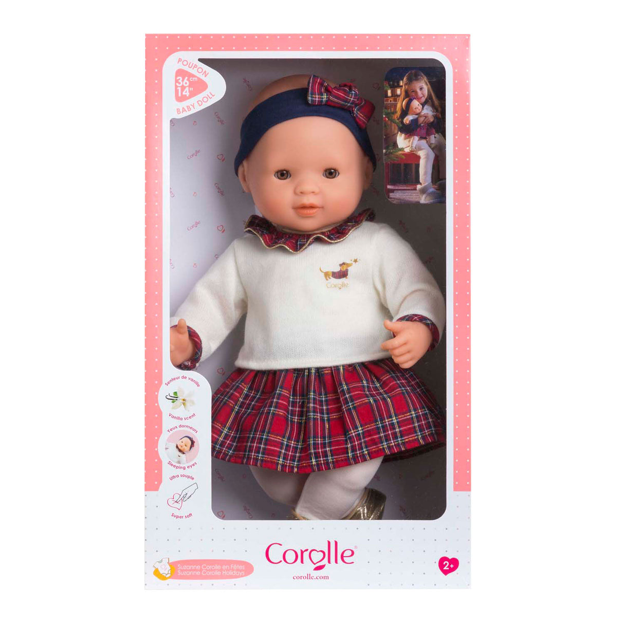 Corolle vacances poupée bébé Suzanne, 36cm