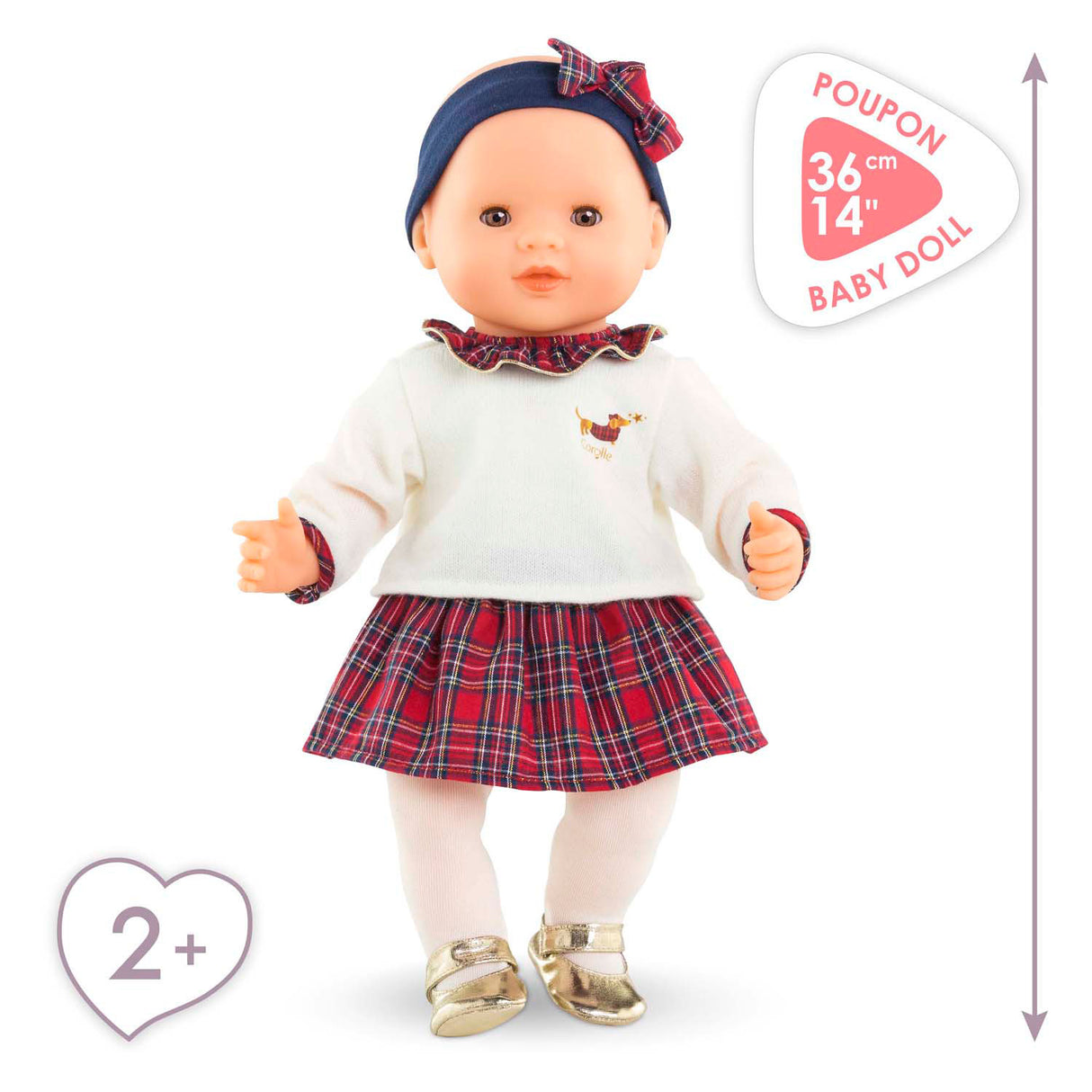 Corolle vacances poupée bébé Suzanne, 36cm