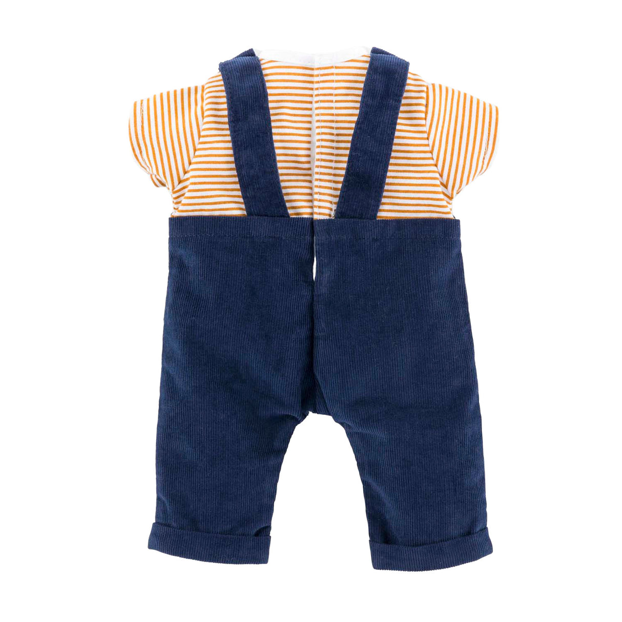 T-shirt Corolle et salopette bleu marine, 30cm