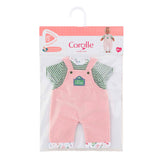 T-shirt et salopette Corolle pour poupée bébé, 30cm