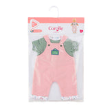 T-shirt et salopette Corolle pour poupée bébé, 36cm