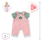 T-shirt et salopette Corolle pour poupée bébé, 36cm