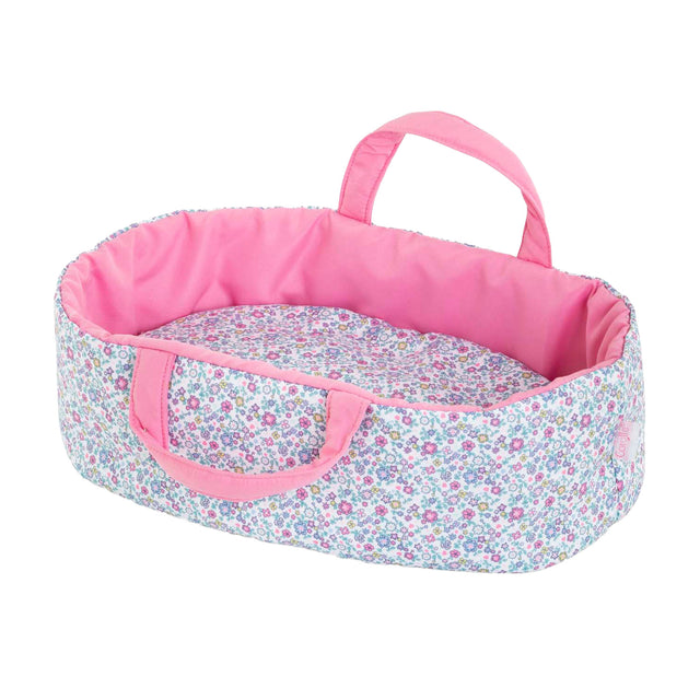 Corolle lit porte poupées fleurs - lit parapluie pour poupées 30 cm.