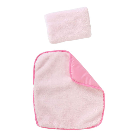 Ensemble panier tressé Corolle pour poupée bébé - peluche