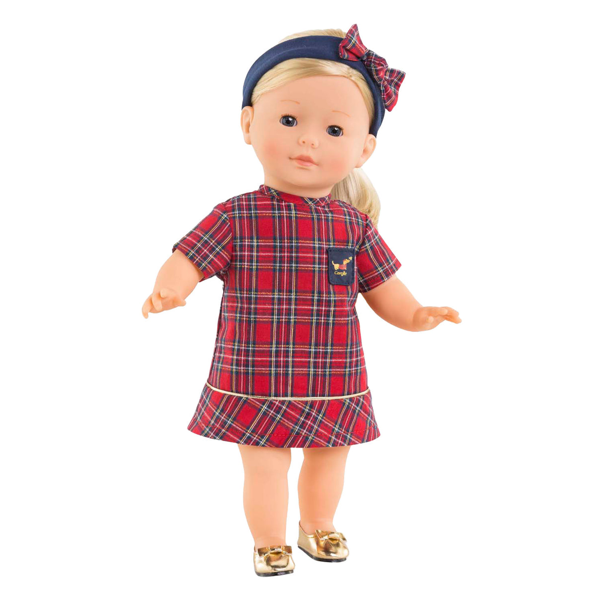 Robe de vacances et bandeau Corolle pour poupée bébé, 36cm