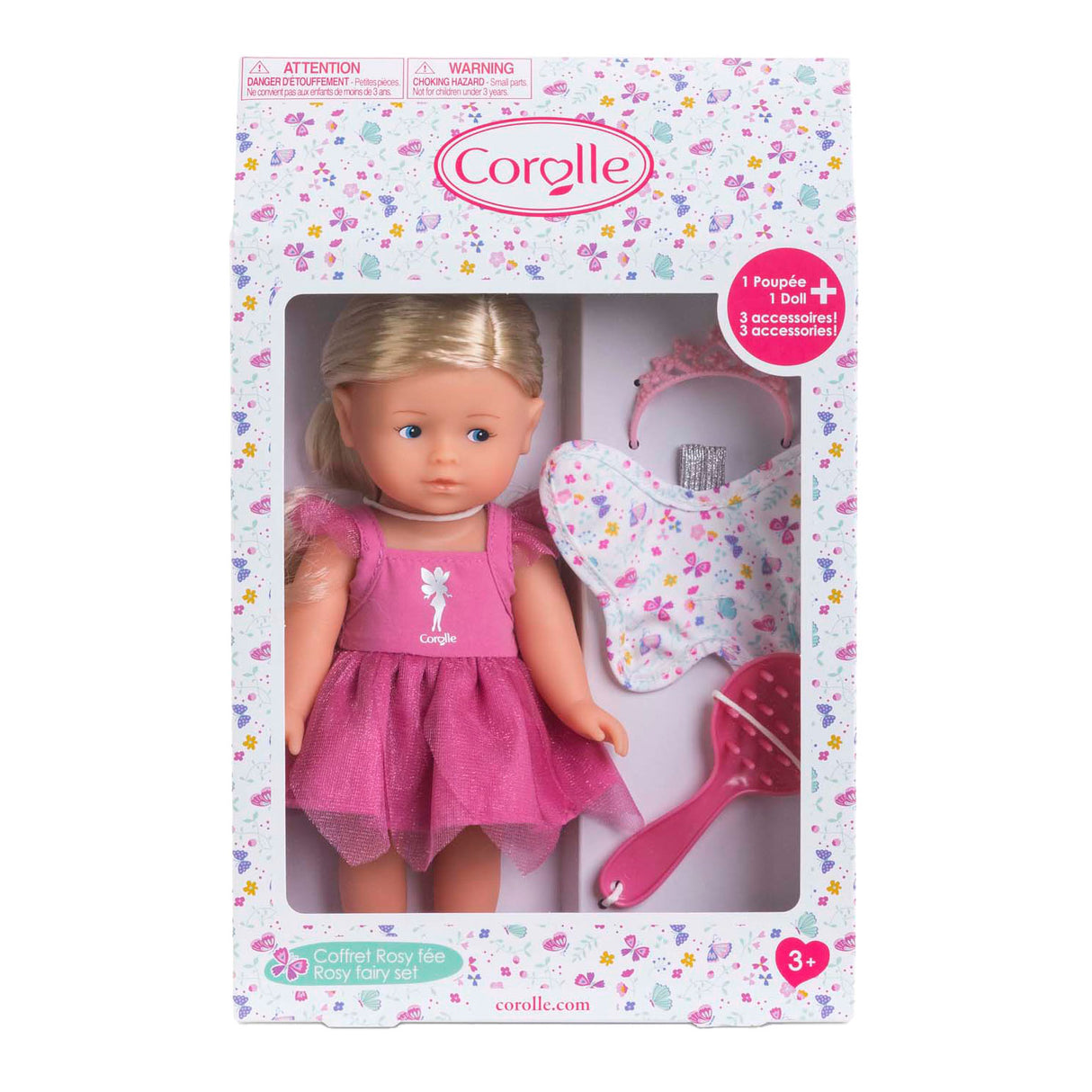 Coffret poupée fée rose Corolle