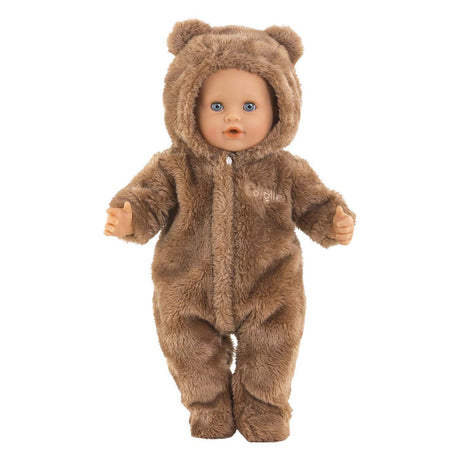 Costume de poupée Corolle, costume d'ours marron 36cm, combinaison douce.