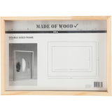 Cadre double face Creativ company, d : 4,5 cm, dimensions 22,1x30,8 cm, 1 pièce