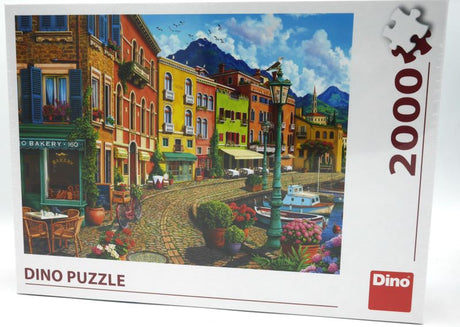 Puzzle dinosaure Dinotoys de la rue de la sieste de l'après-midi - 2000 pièces