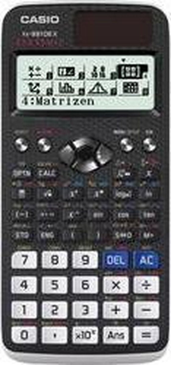 Casio - calculatrice scientifique - fx-991dex - Version allemande