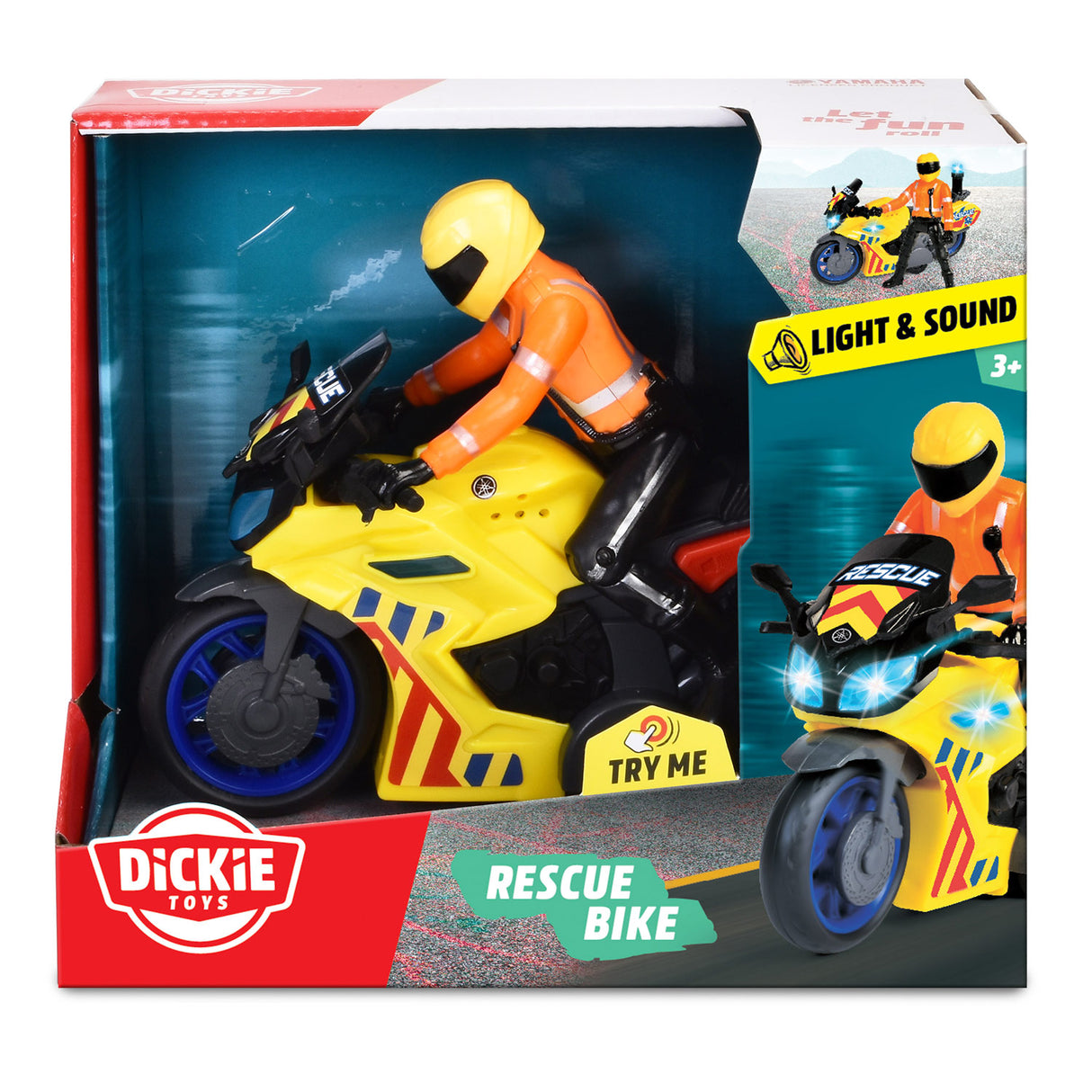 Dickie -Reibungsrettungsmotor mit Licht und Schall