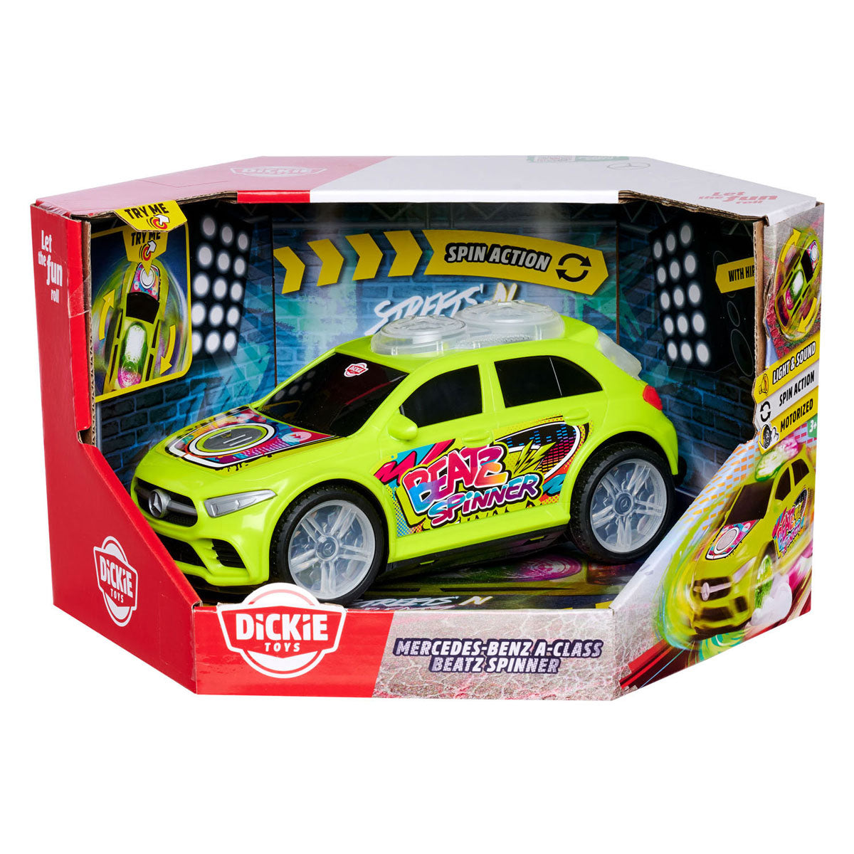 Dickie Mercedes-Benz A-Class Beat Spinner Car