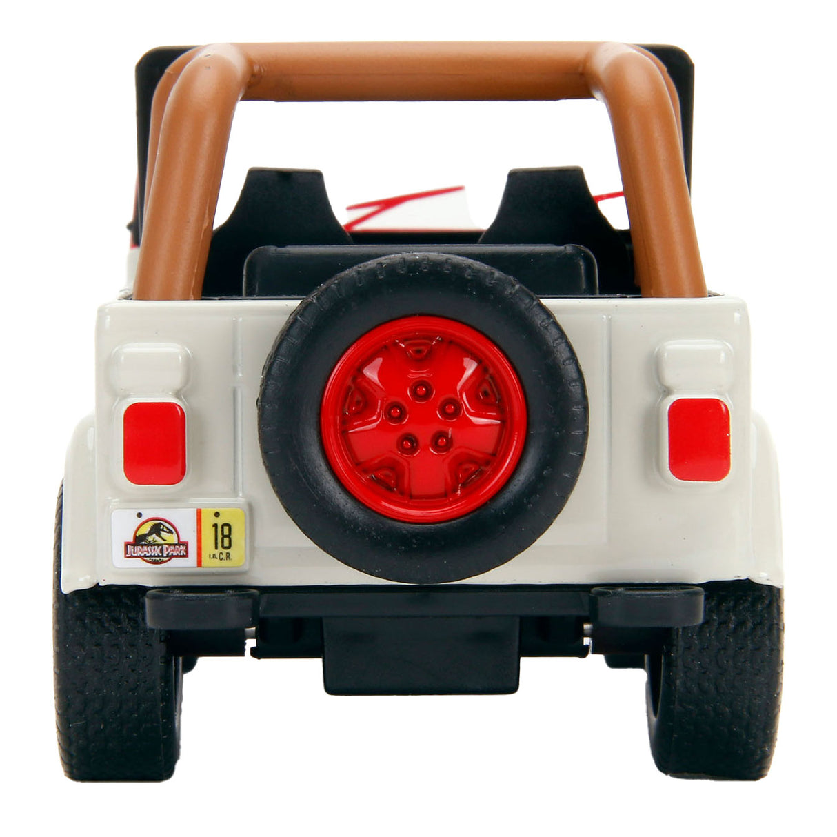 Jada jouets Jada moulé sous pression monde jurassique jeep wrangler 1:32