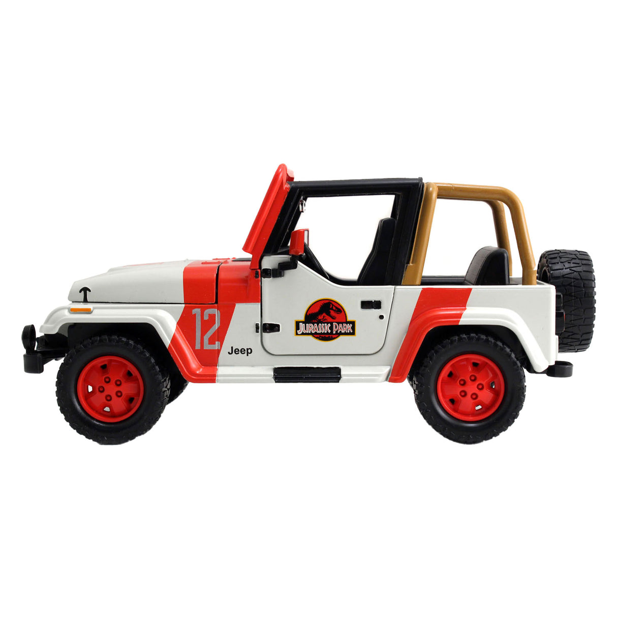 Jada Toys Jada Die Cast Jurassic World 1992 Jeep Wrangler 1:24