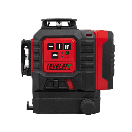 Levelfix cône croix ligne laser 3x360° 3d ccl283g vert ensemble