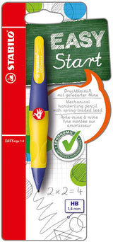 Stabilo easyergo 1.4 - porte-mine ergonomique - droitier - jaune fluo