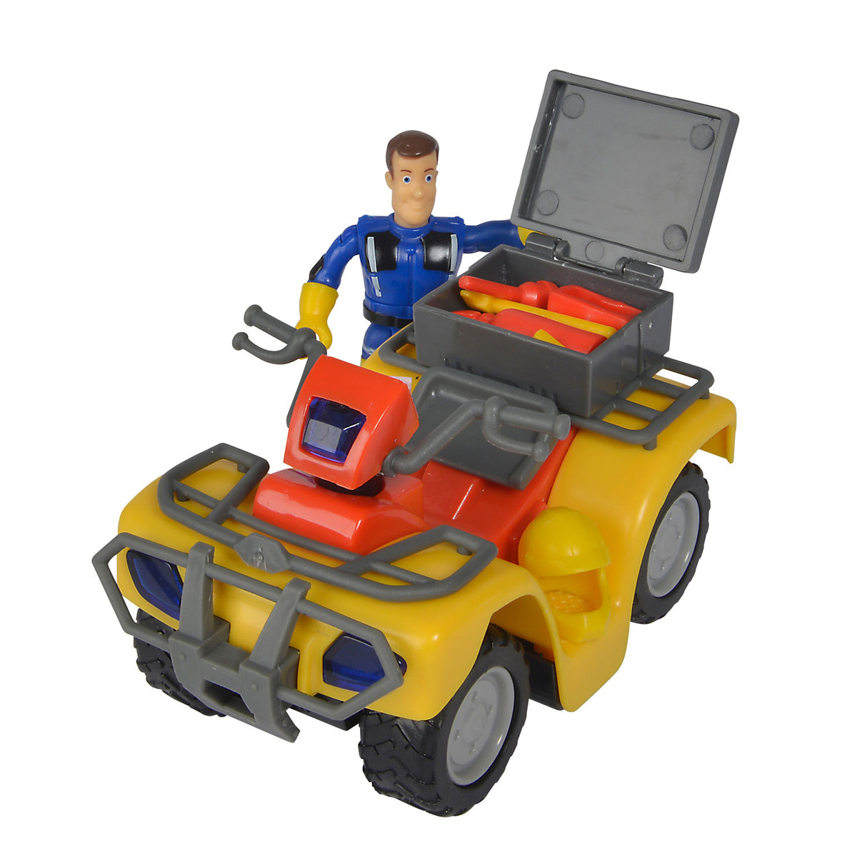 Simba pompier Sam jouet quad avec figurine – véhicule d'action.