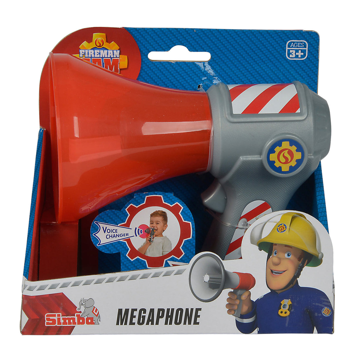 Sam le pompier Simba, mégaphone
