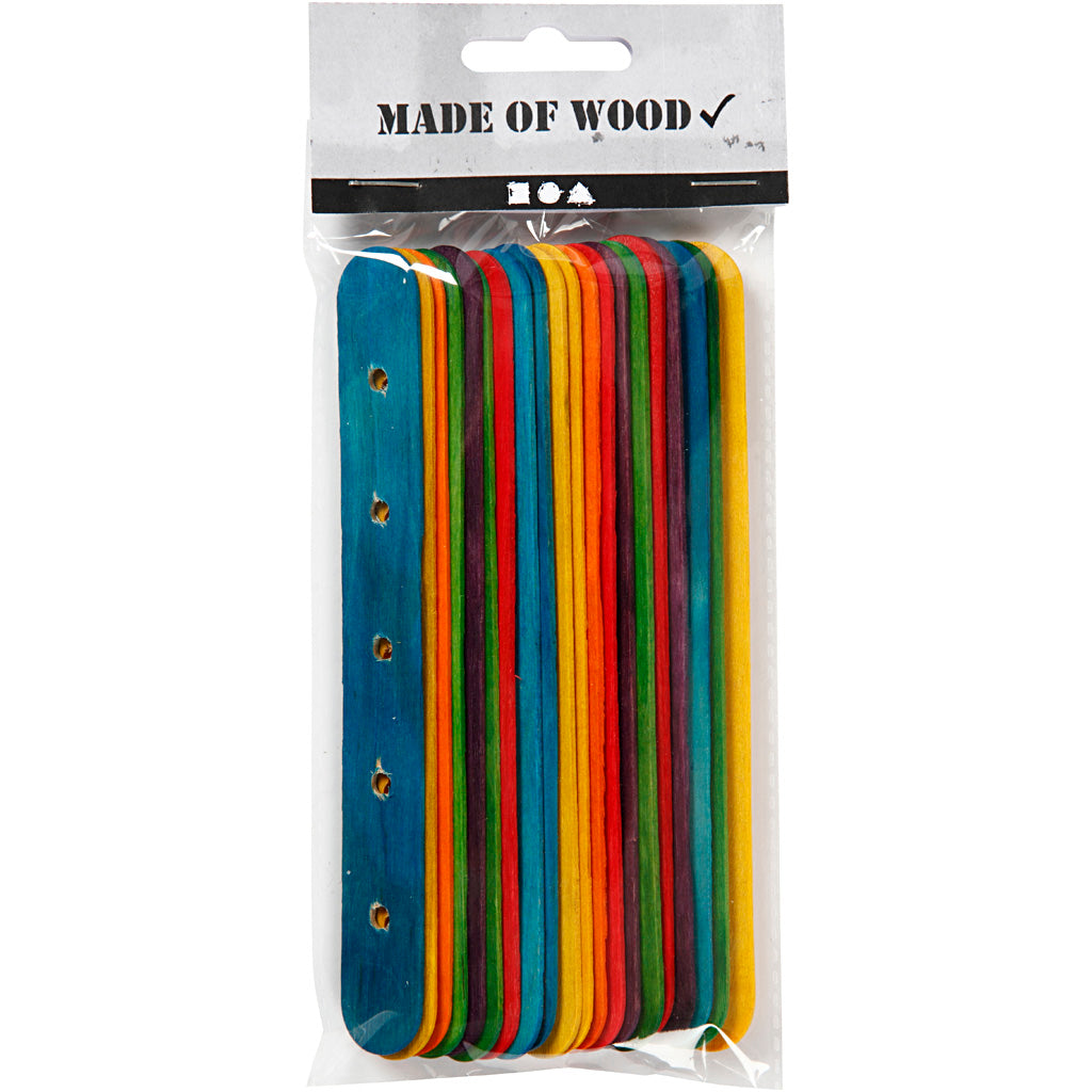 Bâtons de construction Creativ Company, différentes couleurs, 20 pcs.