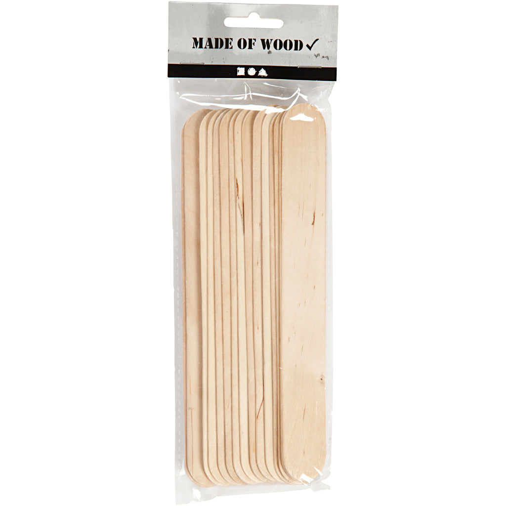 Des bâtons d'artisanat en bois longs, 15e. (20x25 mm)