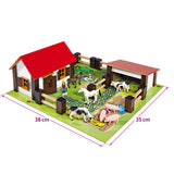 Ferme Eichhorn avec. animaux et accessoires
