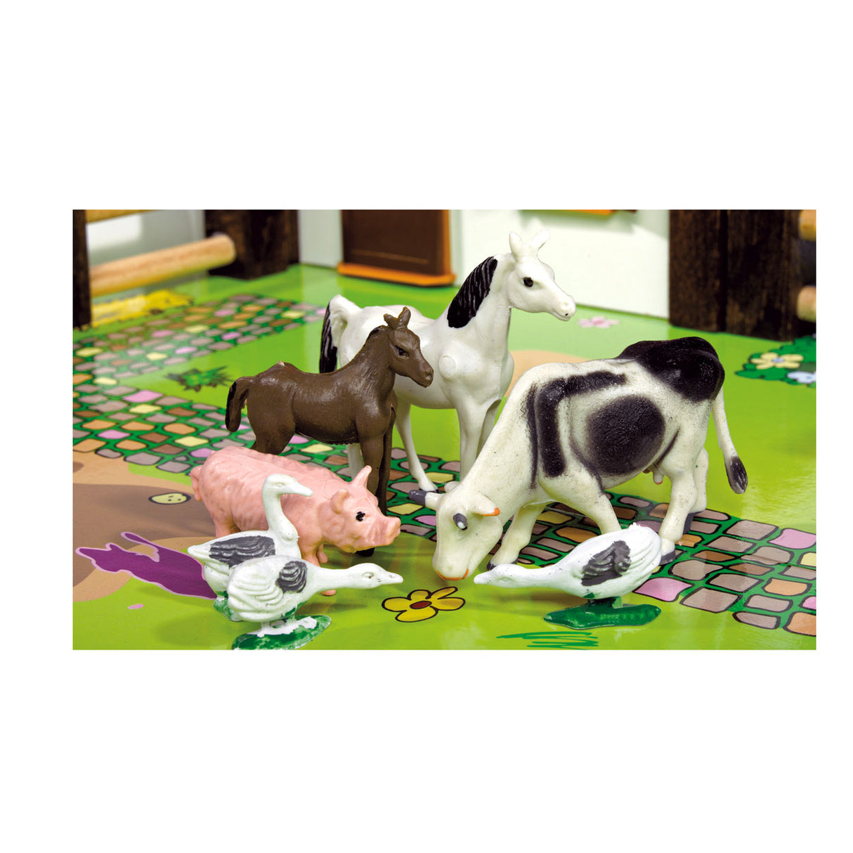 Ferme Eichhorn avec. animaux et accessoires