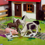 Ferme Eichhorn avec. animaux et accessoires