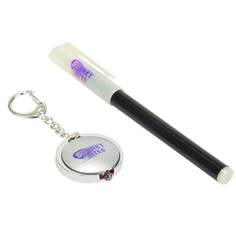 Code secret du stylo Simba avec lumière UV