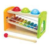 Banc de marteau Eichhorn avec xylophone, 5 pièces.