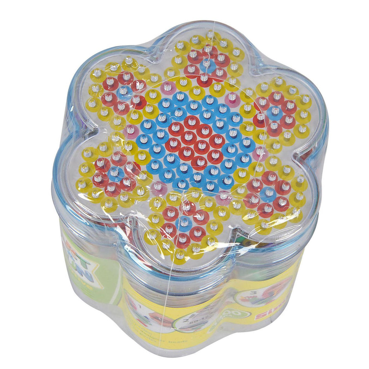 Simba art fun ensemble de perles thermocollantes fleur papillon