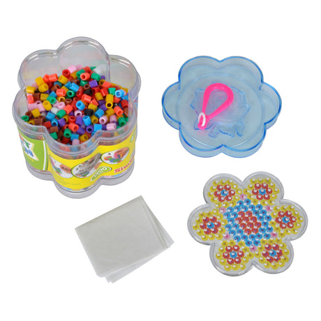 Simba art fun ensemble de perles thermocollantes fleur papillon