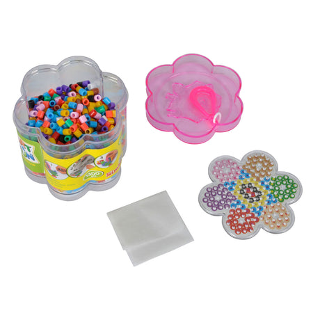 Simba art fun ensemble de perles thermocollantes fleur papillon