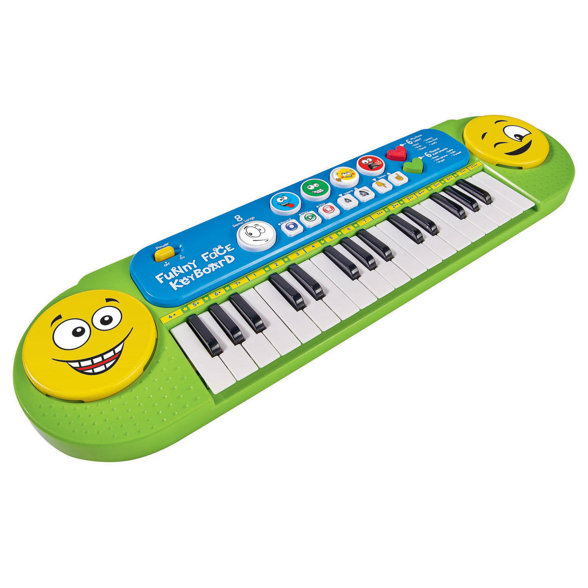 Simba mon monde musical sourire visage clavier