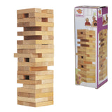 Tour d'empilage en bois Eichhorn, 54 pcs.