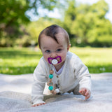 Chaîne de sucette en bois pour bébé Eichhorn