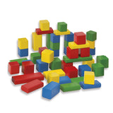 Blocs de bois colorés Eichhorn heros 50 pièces