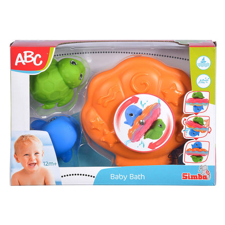 ABC Bath Play Schelp with marine animals