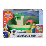 Le bateau de pêche de Sam Charlie, le pompier Simba