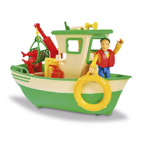 Le bateau de pêche de Sam Charlie, le pompier Simba