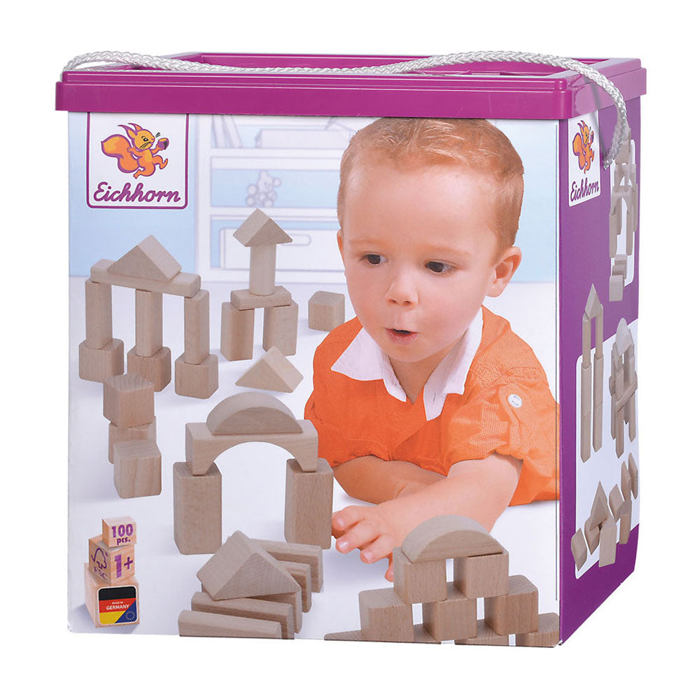 Eichhorn wooden blocks, 100dlg.