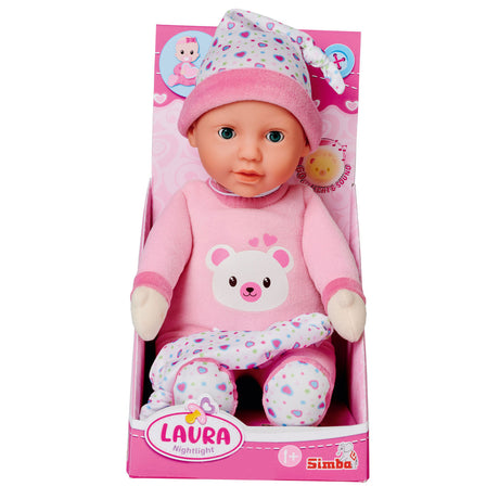 Simba Laura Nightlight Baby Pop, 30 cm