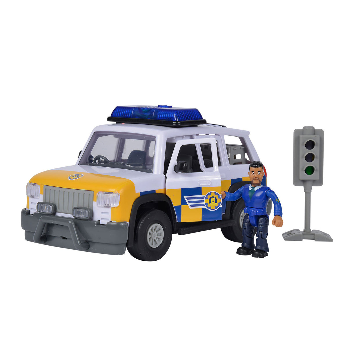 Simba politie auto 4x4 met figuur