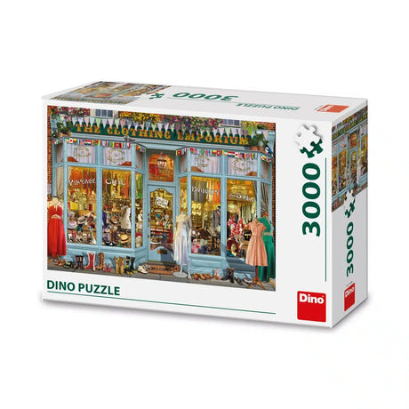 Puzzle dinosaure Dinotoys d'un magasin de mode 3000 pièces
