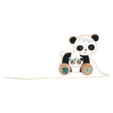 Panda animal de trait en bois Eichhorn