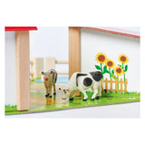 Ferme en bois Eichhorn avec accessoires, 20 pcs.