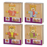 Ours puzzle en bois Eichhorn, 20 pcs.